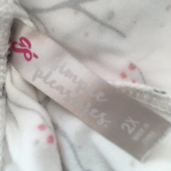 Plus Size 2X Sleep Pants Red Birds Simple Pleasures - Picture 6 of 8